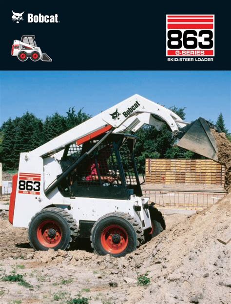 bobcat 863 skidsteer|bobcat 863 specs sheet.